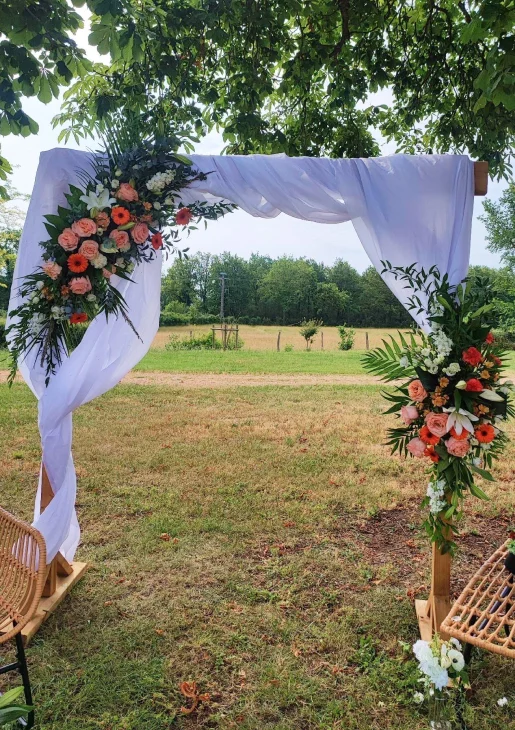 fleuriste pour mariage à Domérat près de Montluçon dans l'Allier 03
